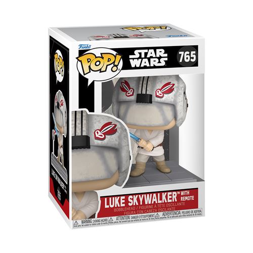 Figurine Funko Pop Star Wars S9 Luke Skywalker avec télécommande - vue 2