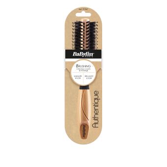 Brosse en bois Babyliss Authentique Marron - 1