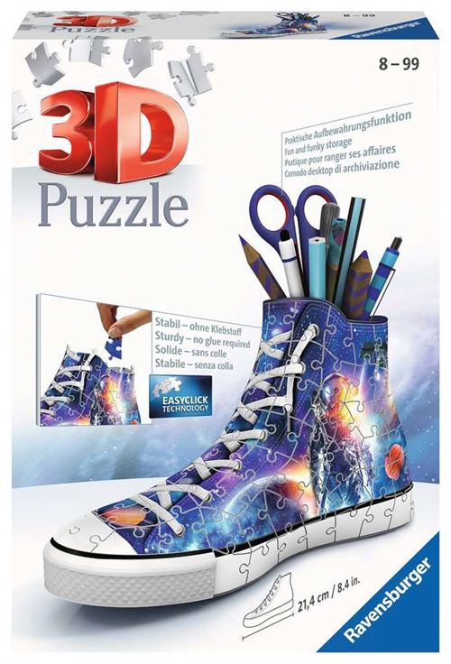 4€63 sur Puzzle 3D Ravensburger Sneaker Les astronautes - Puzzle