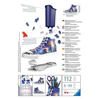 Puzzle 3D Ravensburger Sneaker Les astronautes