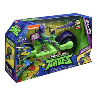 Véhicule Deluxe Tmnt avec figurine articulée Don