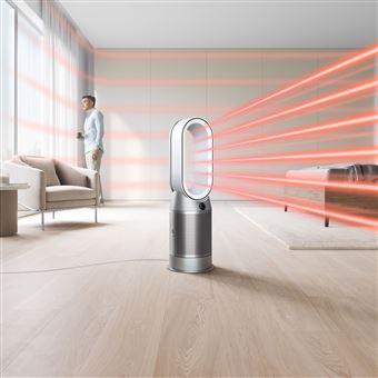 Purificateur Dyson HP7A Hot et Cool AutoReact Blanc et Gris