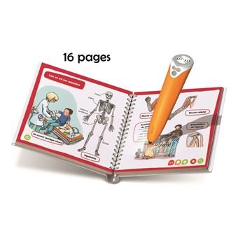 Livre Interactif Tiptoi Mini Doc - Le Corps Humain - Jeu éducatif Sans écran Dès 4 Ans