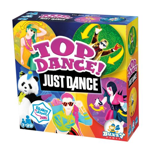 Buzzy Games- Top Just Dance Jeu De Societe, Buz004To, Multicolore