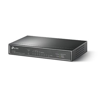 Commutateur Réseau de Bureau TP-Link TL-SG1008P 8 ports Gigabit avec 4 ports PoE Gris - 1