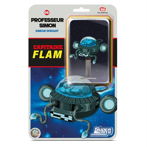 Figurine SP Collection Capitaine Flam Pin's Blister Card Ken 10,5 cm - Sp Collection