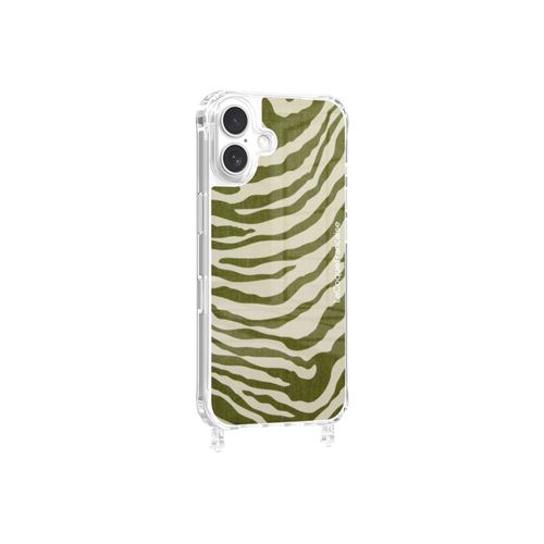 Coque imprimée La coque Française MagSafe Zèbre avec anneau Vert pour iPhone 17