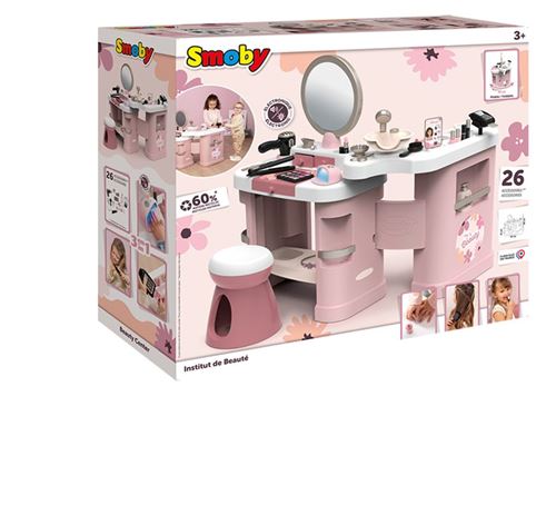 Institut de Beauté Smoby 7600320256 – My Beauty Center 3 en 1 avec 26 Accessoires - vue 2