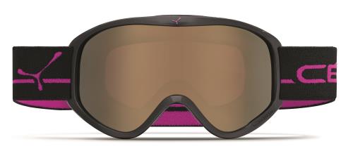 Masque de ski Cébé Striker Taille M Noir et Fuchsia