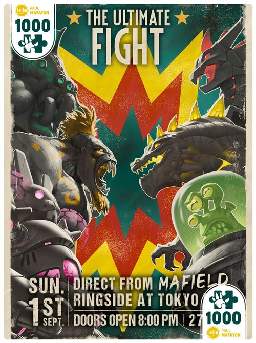 Puzzle Iello Universe The Ultimate Fight 1000 pièces