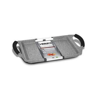 Plateau plancha Bialetti 36 x 23 cm Gris