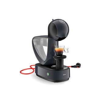 Expresso Krups Nescafé Dolce Gusto Infinissima YY4345FD et 6 boites de capsules café Bio 1500 W Gris