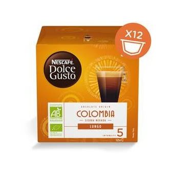 Expresso Krups Nescafé Dolce Gusto Infinissima YY4345FD et 6 boites de capsules café Bio 1500 W Gris