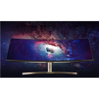 Ecran PC LG 49WL95CP-WE 49" Incurvé UWQHD AMD FreeSync Noir et Blanc