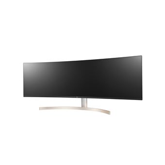 Ecran PC LG 49WL95CP-WE 49" Incurvé UWQHD AMD FreeSync Noir et Blanc