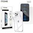 Pack coque souple + verre trempé 2,5D pour iPhone 13