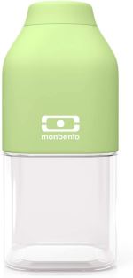 Bouteille de forme carrée Monbento Positive S Vert Apple