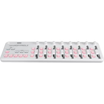 Contrôleur Midi USB Korg NanoKontrol 2 WH Blanc