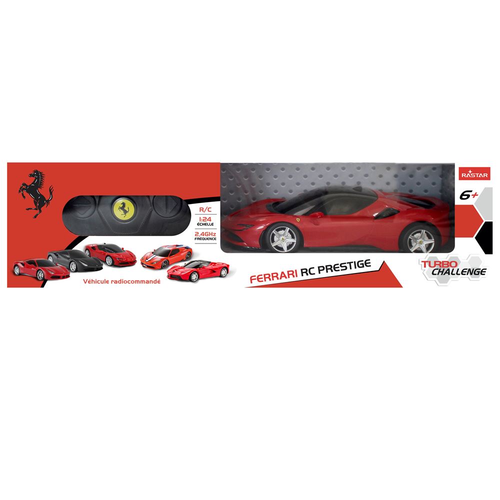 Miniature voiture Télécommandée Ferrari SF90 Routier Télécommande