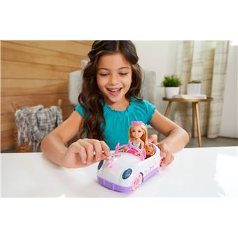 Poupée Barbie Chelsea et sa décapotable licorne