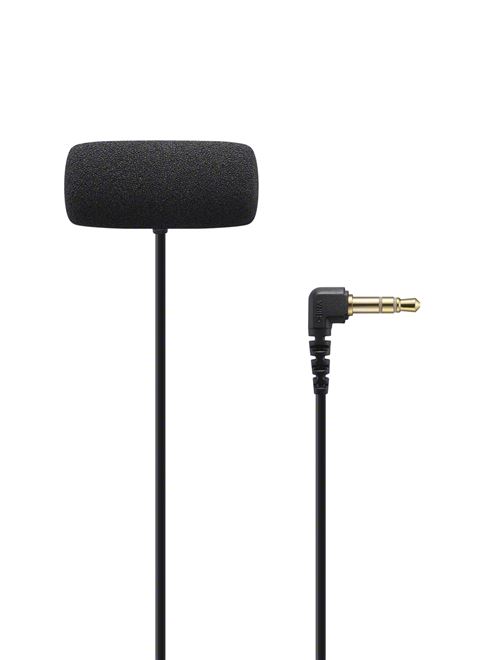 Microphone cravate stéréo Sony ECM-LV1 Noir