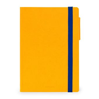 Agenda scolaire journalier Legami Medium 12 x 18 cm 2021-2022 Jaune