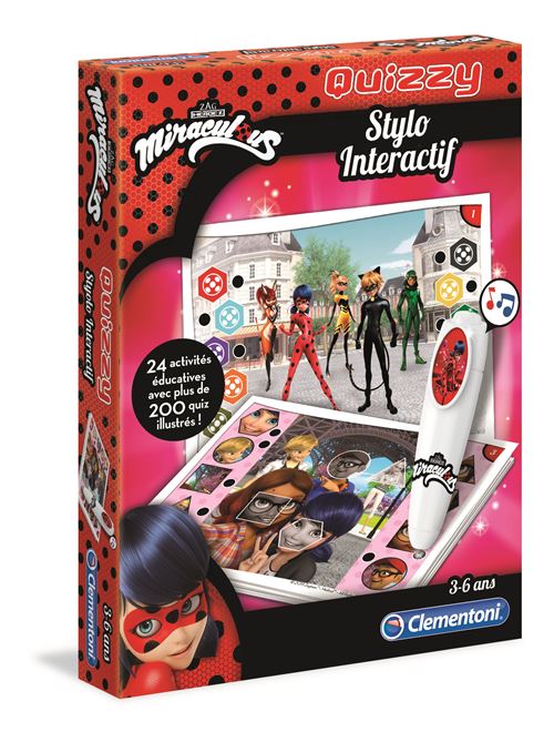 Jeu éducatif Clementoni Quizzy Miraculous