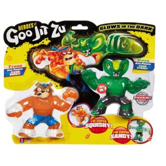 PACK DUO FIGURINES 11CM TYGOR VS VIPER GOO JIT ZU