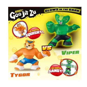 PACK DUO FIGURINES 11CM TYGOR VS VIPER GOO JIT ZU