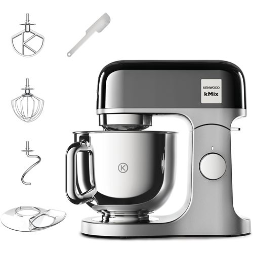 Kenwood Noir Chromé Robot Pâtissier Kmix Kmx760bc 1000 W