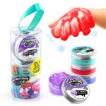 Tube de 4 pots Antibacterial Slime