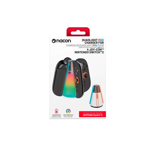 BIGBEN QUAD CHARGER FOR 4 JOY-CON   RGB EFFECT SWITCH 2