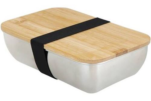 Lunch Box en inox Cooky Mo bamboo