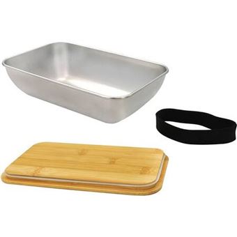 Lunch Box en inox Cooky Mo bamboo