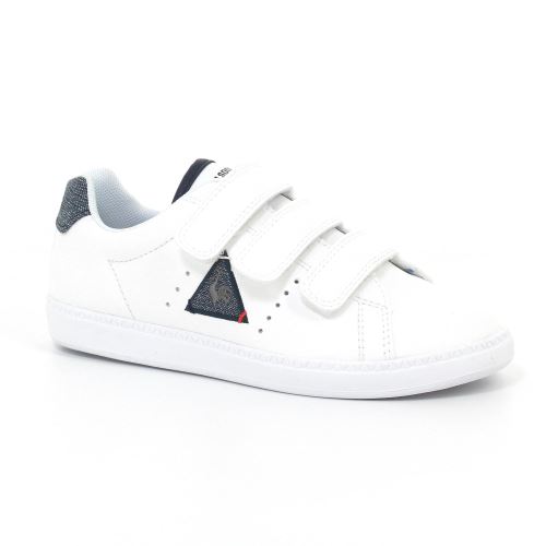 Chaussures Enfant Le coq sportif Courtone PS S Lea Blanches Taille 31 Chaussures et chaussons de sport Equipements de sport fnac