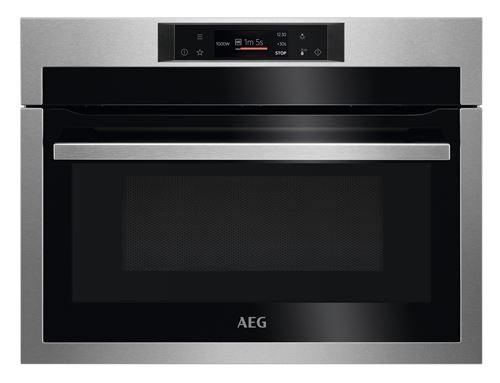 Micro-Ondes + Gril Encastrable Aeg Kme721880M 1200 W Inox
