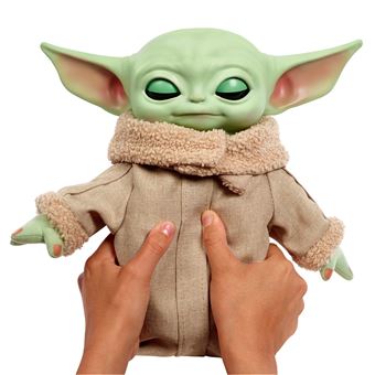 Peluche Star Wars Grogu Animée