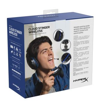 Micro-casque Gaming sans fil HyperX Cloud Stinger Noir pour PS4 et PS4 Pro