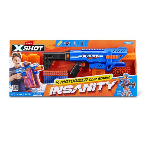 Zuru France Multicolore Jeu De Tir Motorised Clip Blaster