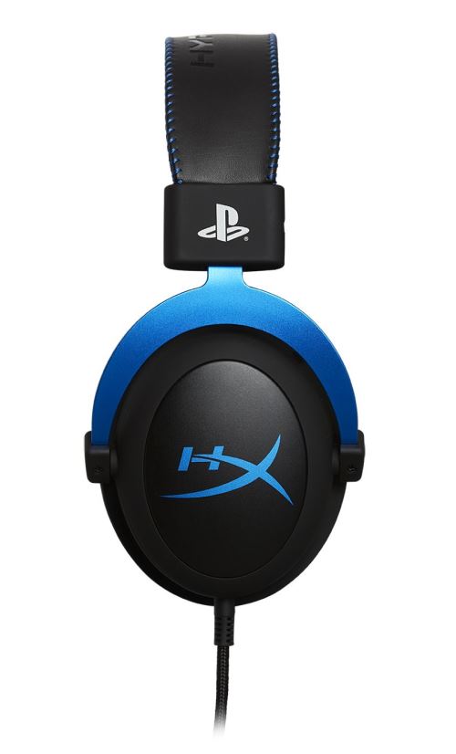 HyperX Cloud - Casque pour gaming - PS5-PS4 (noir-bleu)