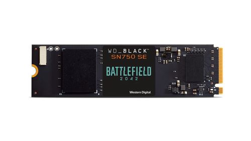 Disque SSD interne Western Digital WD_BLACK SN750 SE Battlefield 2042 NVMe 1.3c PCIe 4.0 1 To Noir