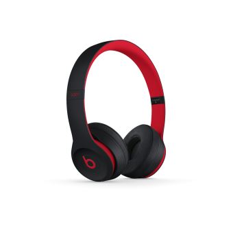 Beats Solo 3 Draadloze Hoofdtelefoon Zwart en Rood