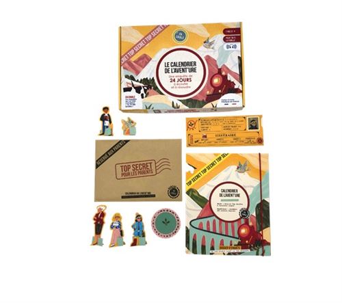 Jeu De Société Asmodee Calendrier De L’Avent’Ure A Toute Vapeur