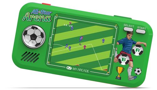 Console rétrogaming My Arcade Pocket Player All-Star Arena Blanc et Vert