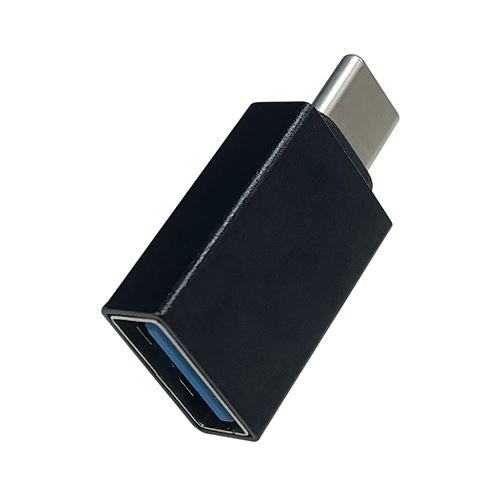 Adaptateur Accsup USB C vers USB A Noir et gris