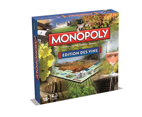 Jeu de société Monopoly Edition des vins Winning Moves