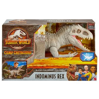 Figurine Jurassic World Mega Indominus Rex Gris