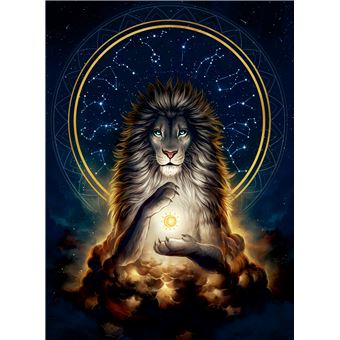 Puzzle Ravensburger Star Line Lion rayonnant 500 pièces