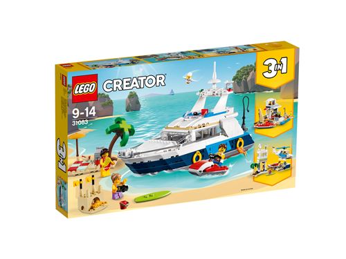 Lego® Creator 3 En 1 Vehicles 31083 Les Aventures En Croisière