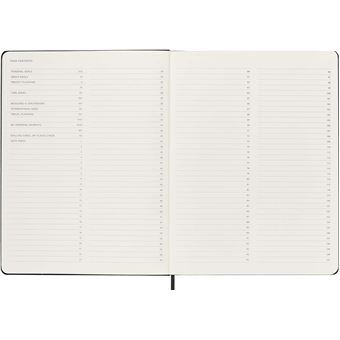Carnet Pro Format XL Moleskine Couverture Rigide Noir